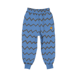 BLUE ZIG ZAG TRACK PANTS