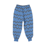 BLUE ZIG ZAG TRACK PANTS