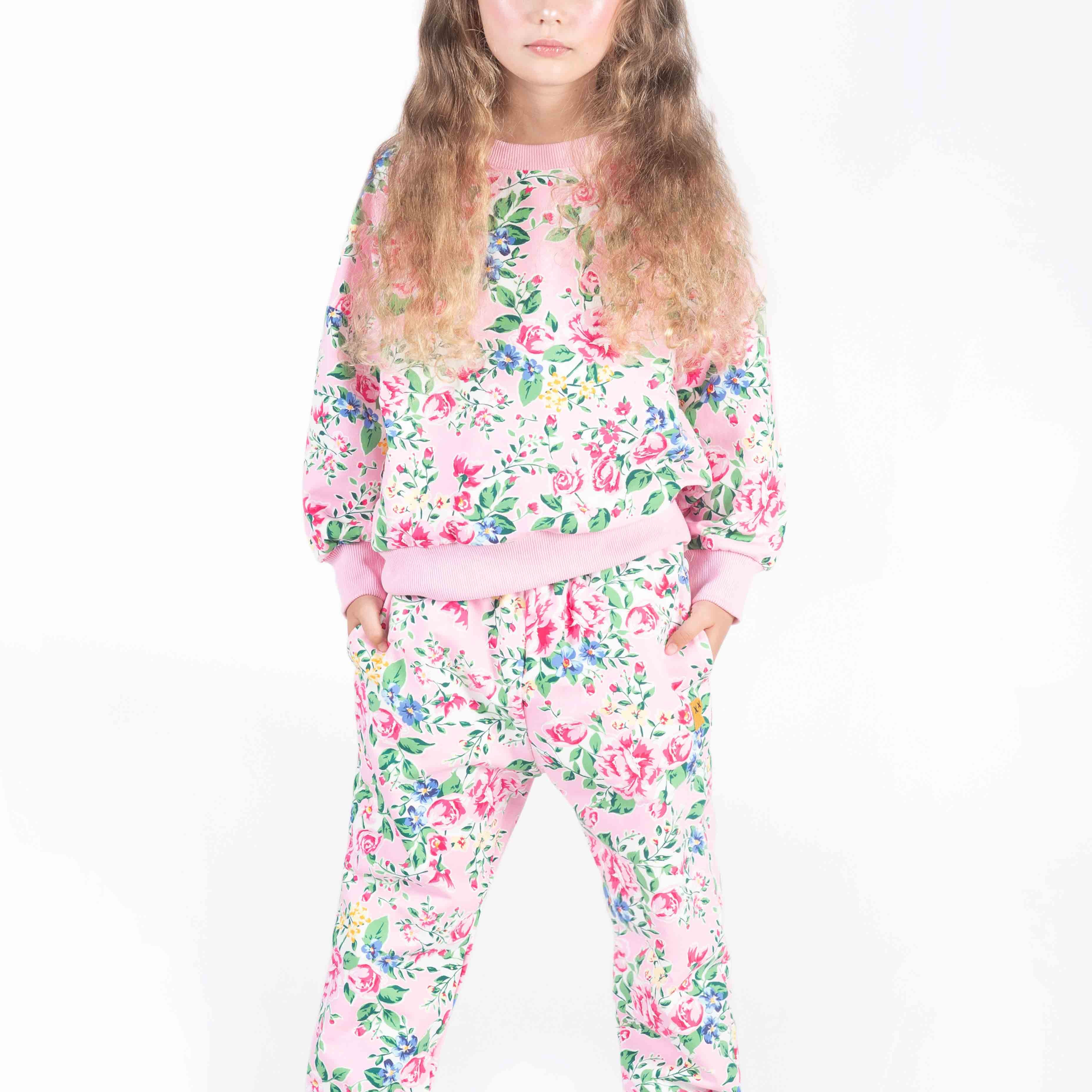 PINK GARDEN SWEATSHIRT