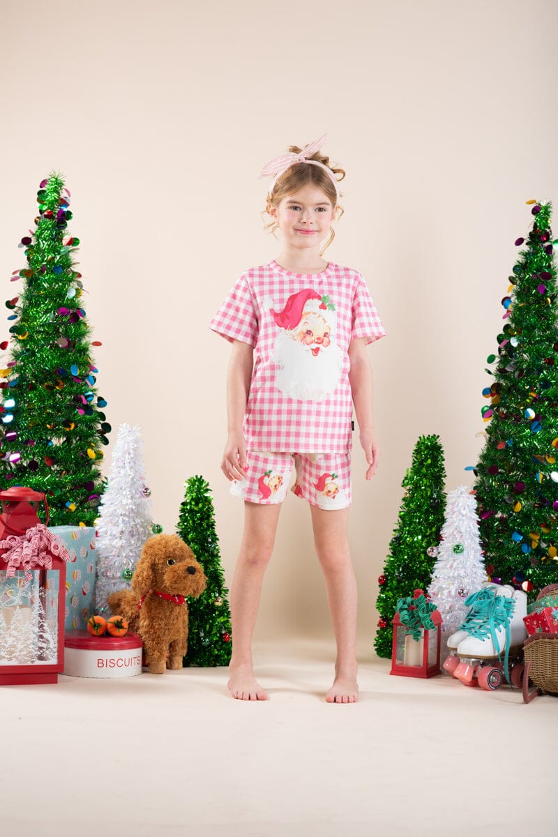 The Santa Baby Pink PJ's-Baby/Kid main image 1