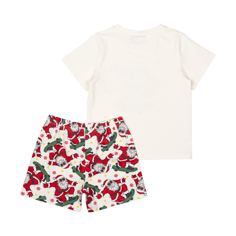 Santa Skate PJ Set