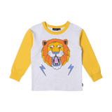 ELECTRIC LION LS T-SHIRT