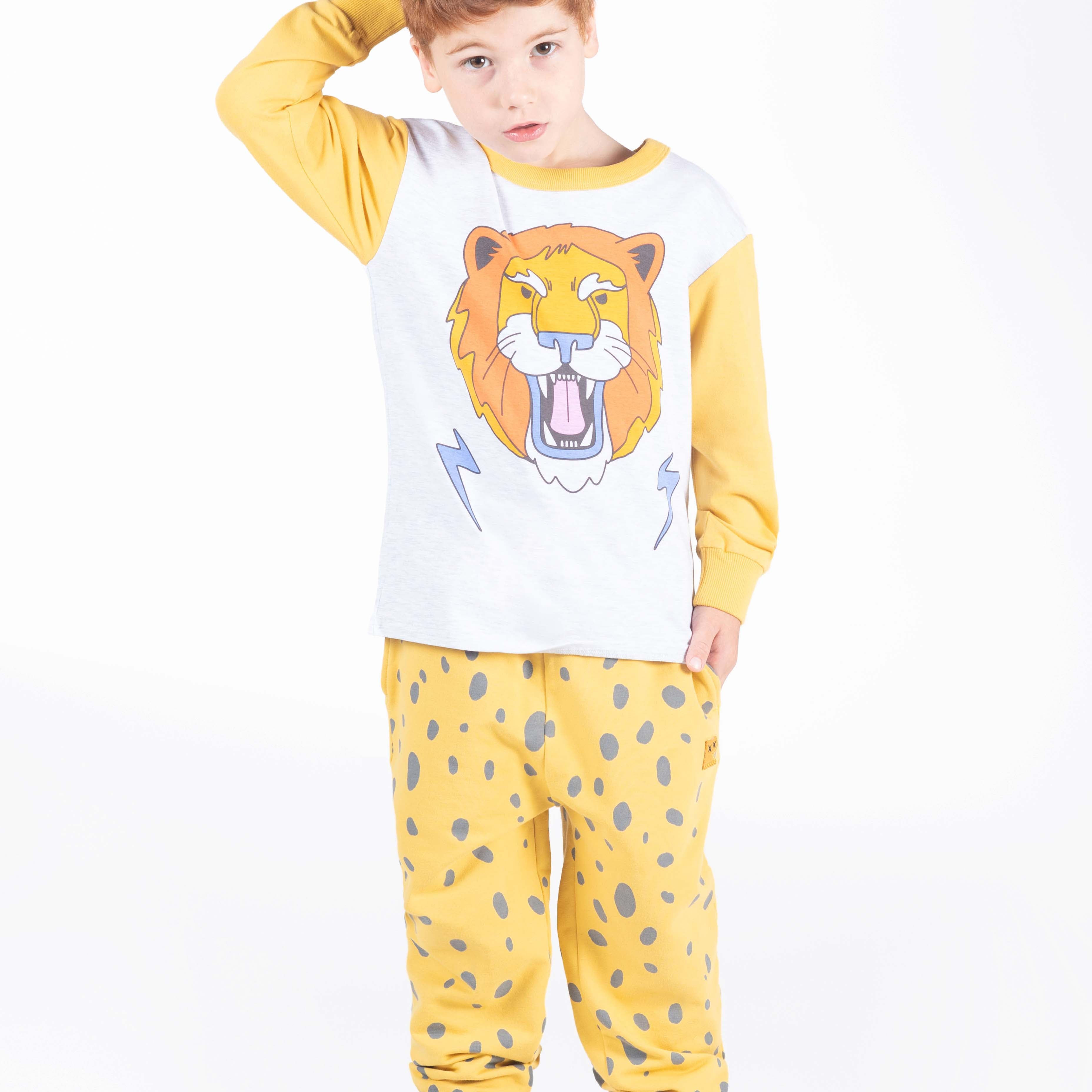 ELECTRIC LION LS T-SHIRT