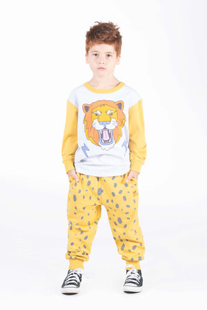 ELECTRIC LION LS T-SHIRT