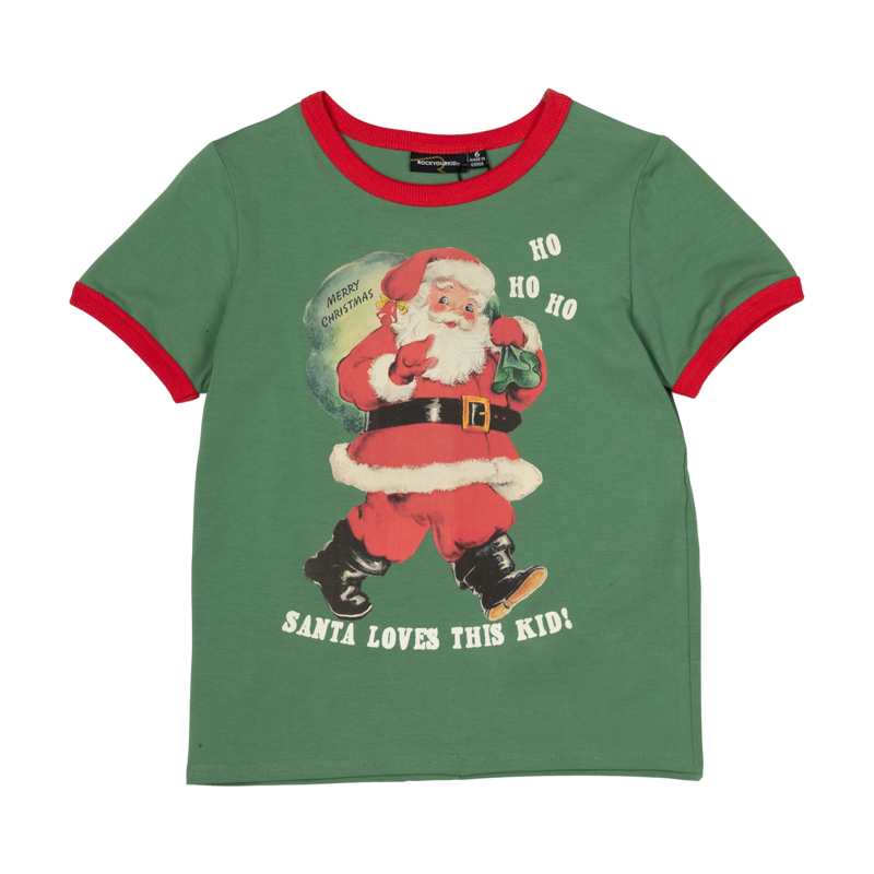 Santa Loves This Kid Tee