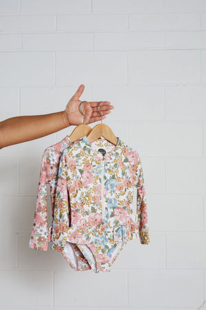 Posy Rashie Swimsuit UPF50