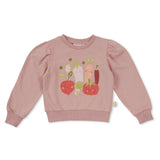 Veggie Crew Placement Puff Sweater