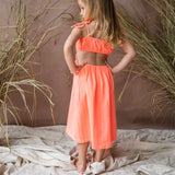 Vera Dress (Electric Peach)