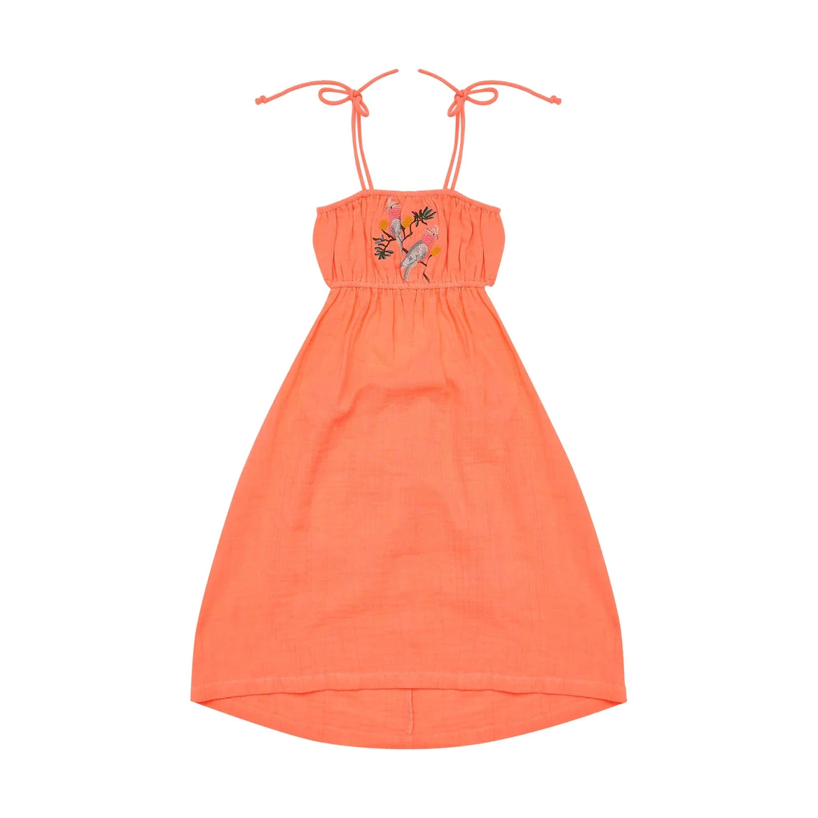 Vera Dress (Electric Peach)
