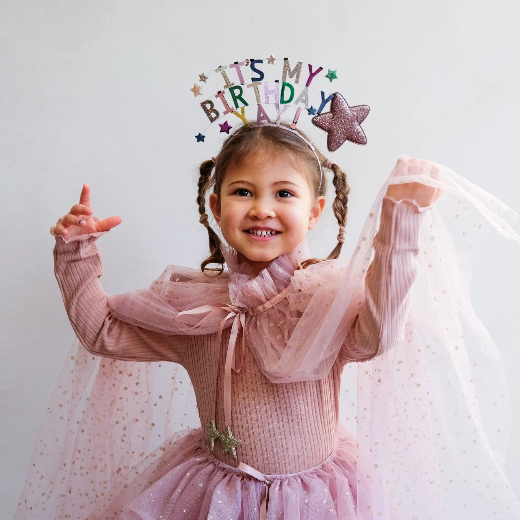 Birthday Headdress - SPACE UNICORN