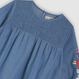 AMELIA DRESS - CHAMBRAY