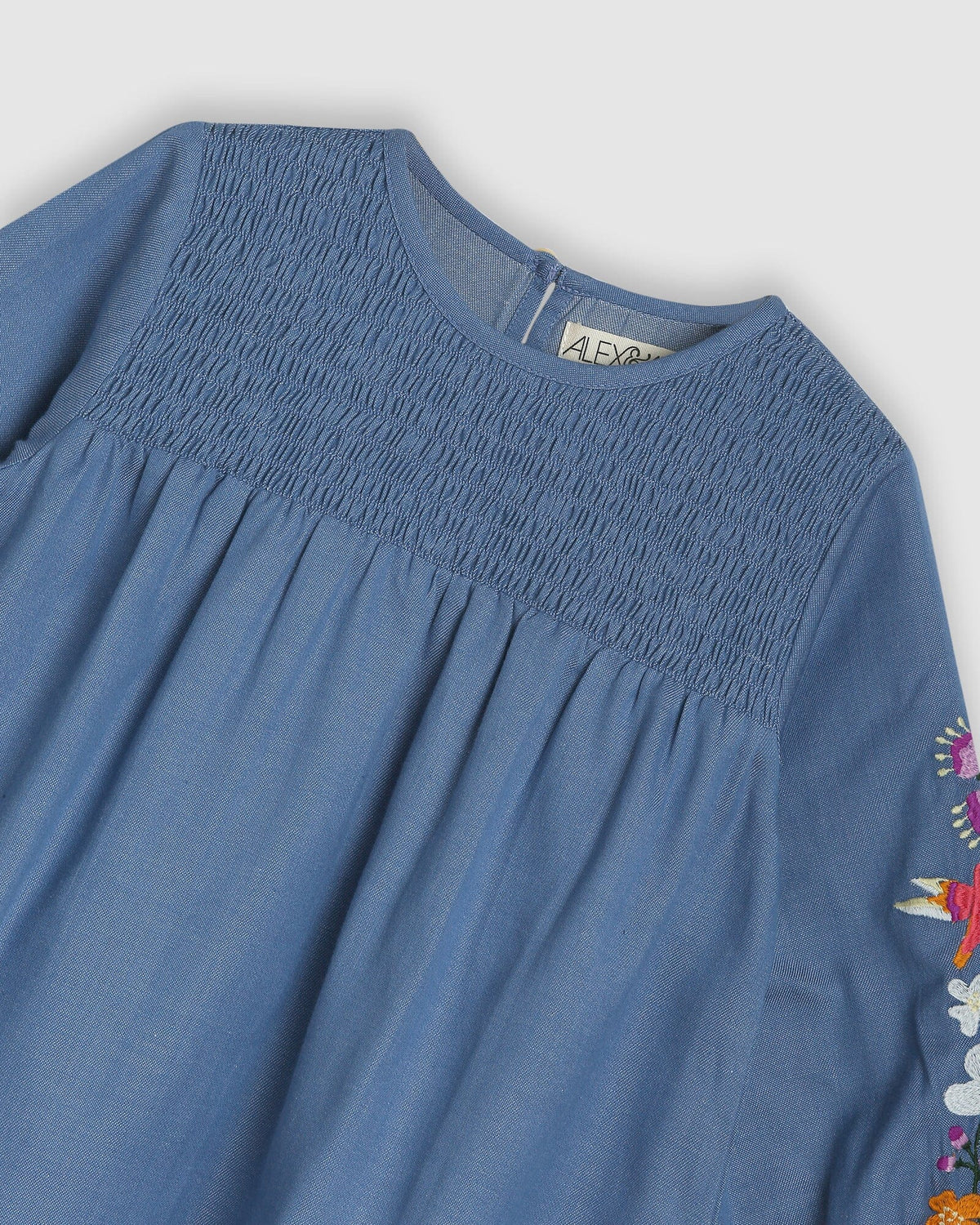 AMELIA DRESS - CHAMBRAY