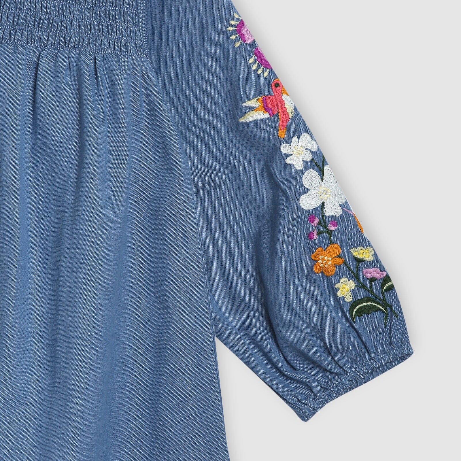 AMELIA DRESS - CHAMBRAY