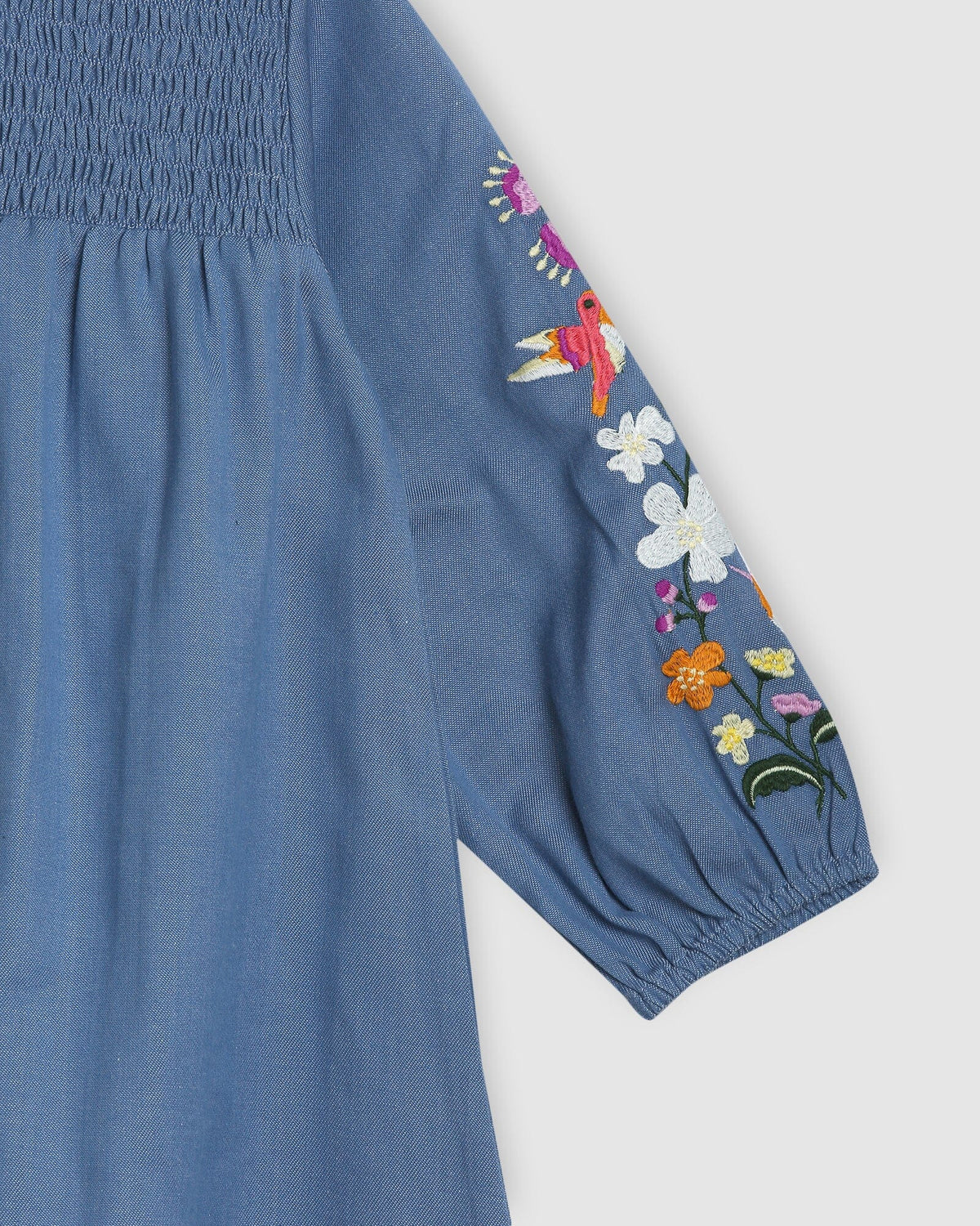 AMELIA DRESS - CHAMBRAY