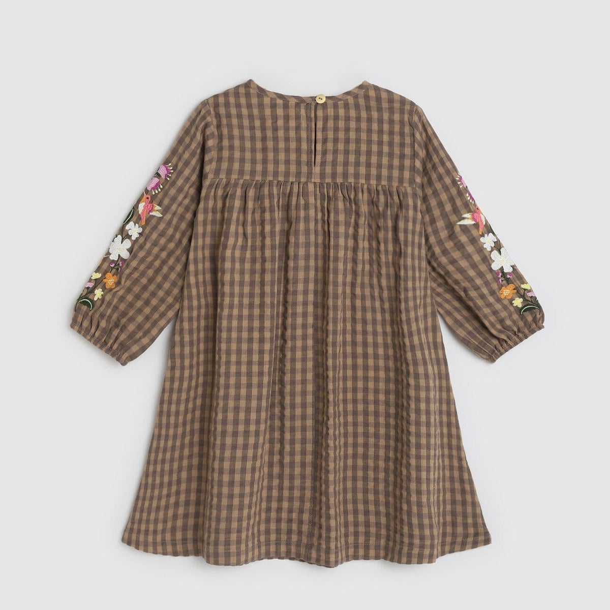 AMELIA DRESS - COFFEE/BLACK