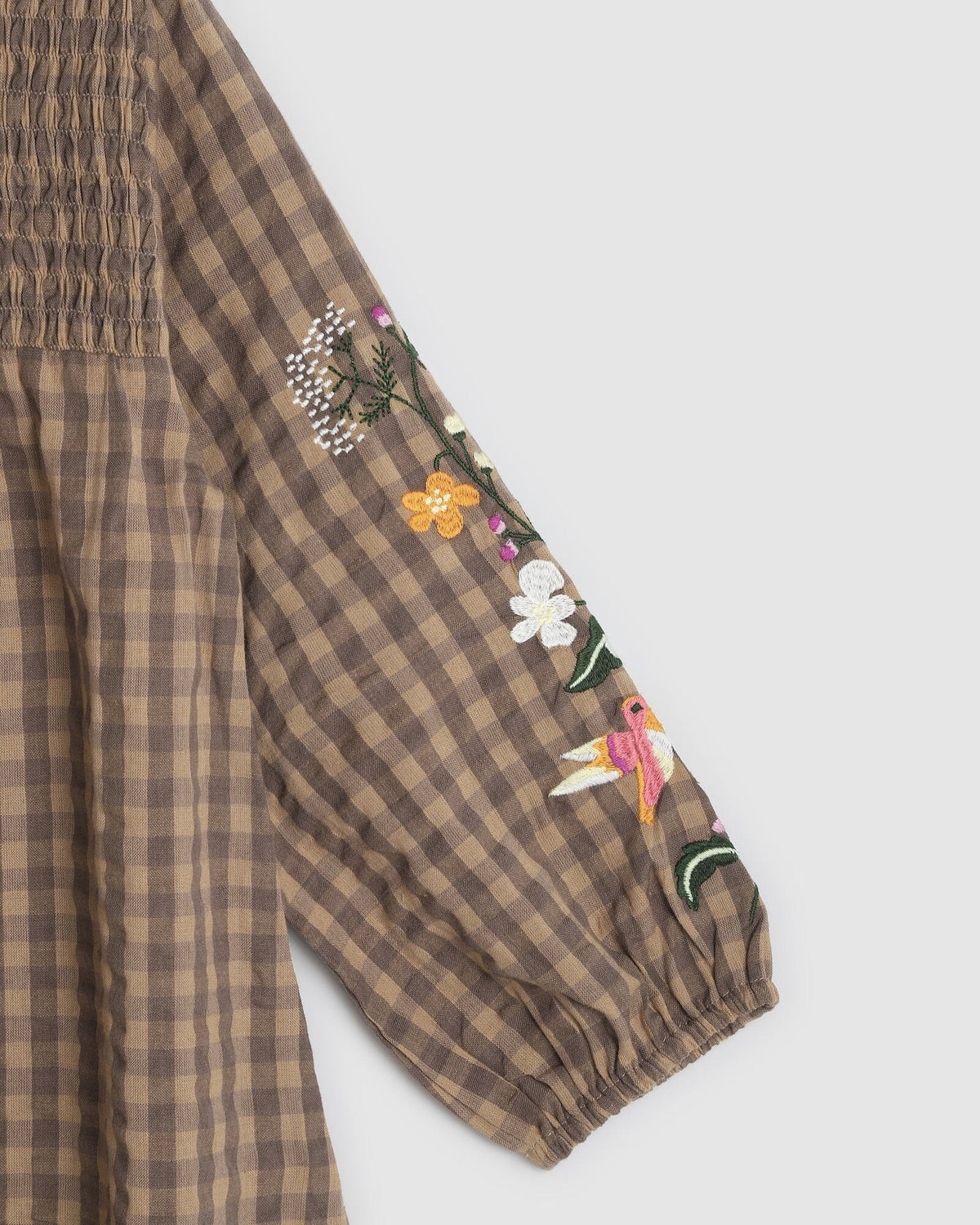 AMELIA DRESS - COFFEE/BLACK