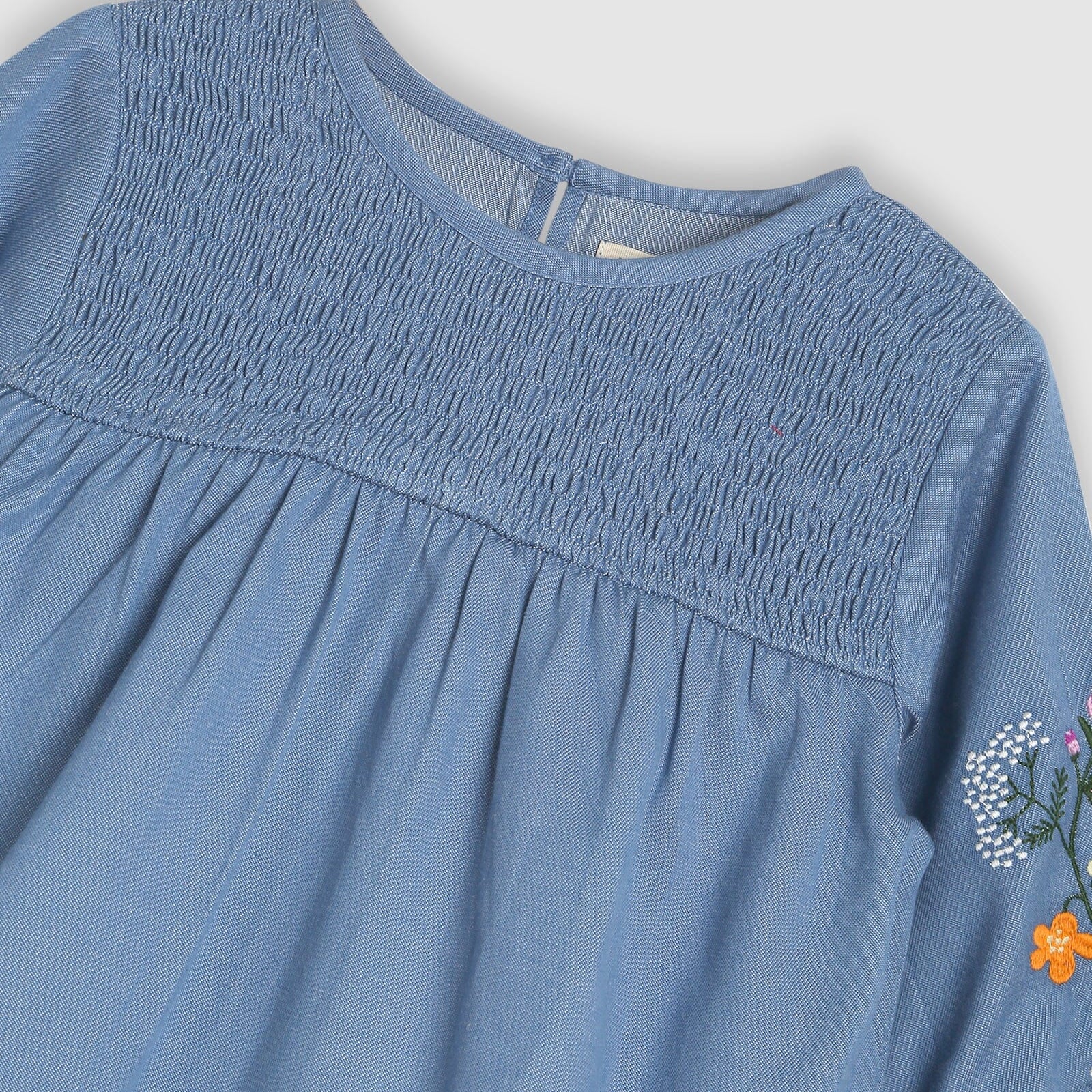 AMELIA TOP - CHAMBRAY