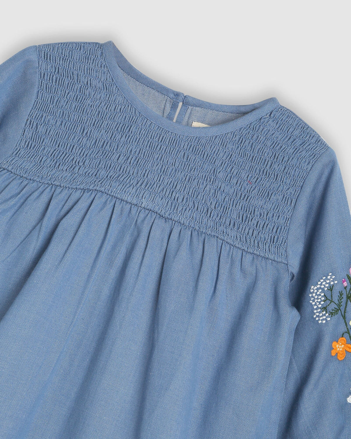 AMELIA TOP - CHAMBRAY