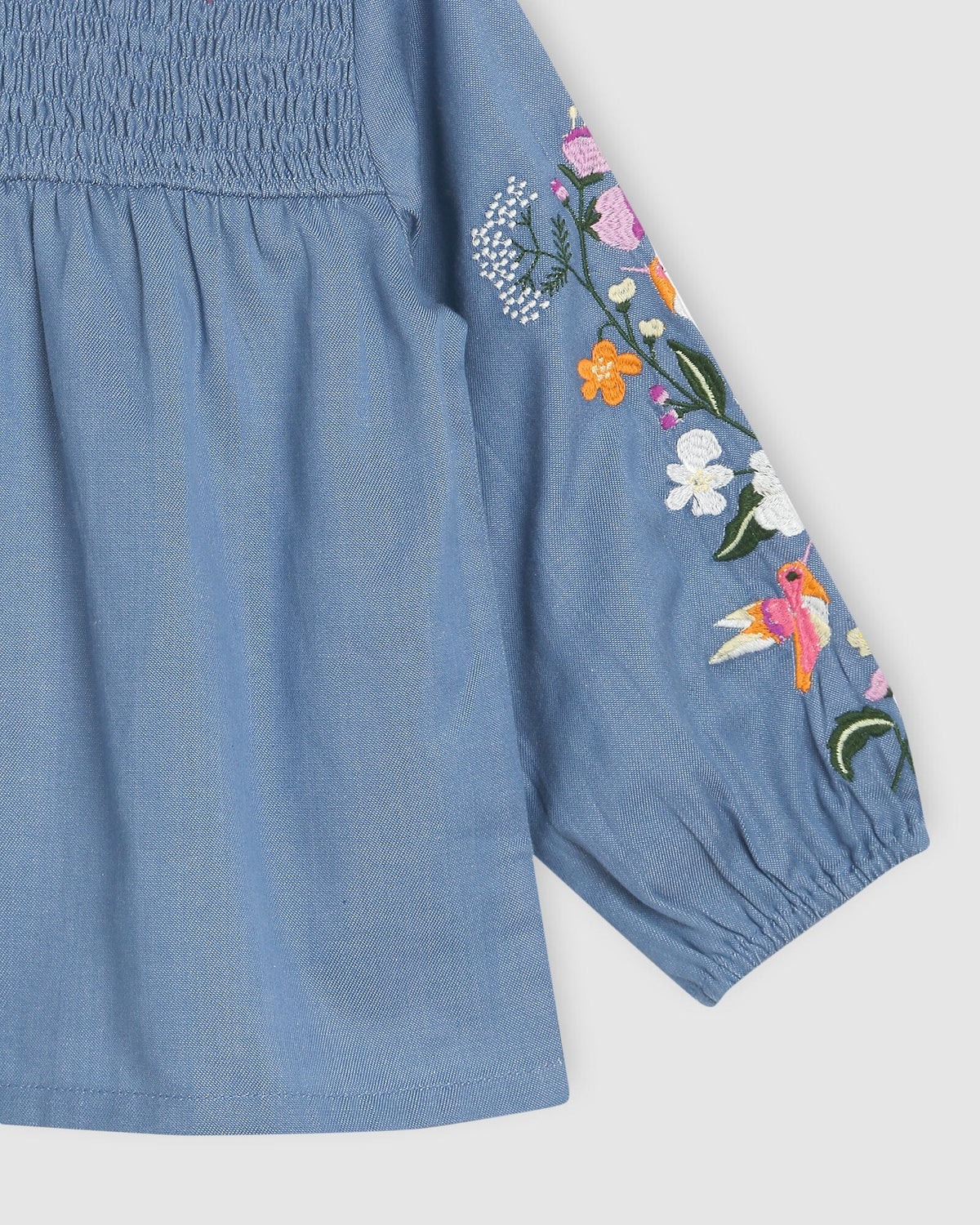 AMELIA TOP - CHAMBRAY