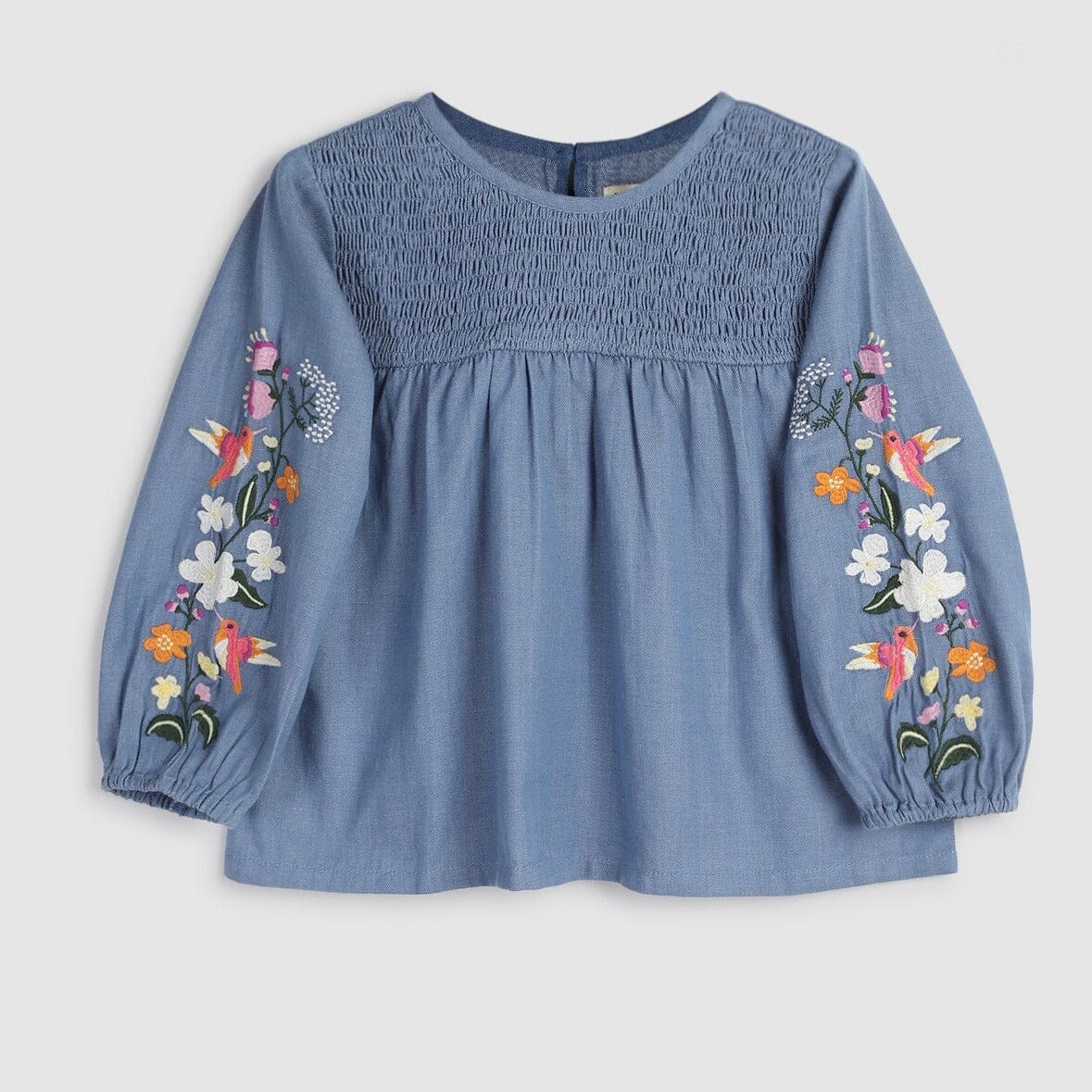 AMELIA TOP - CHAMBRAY