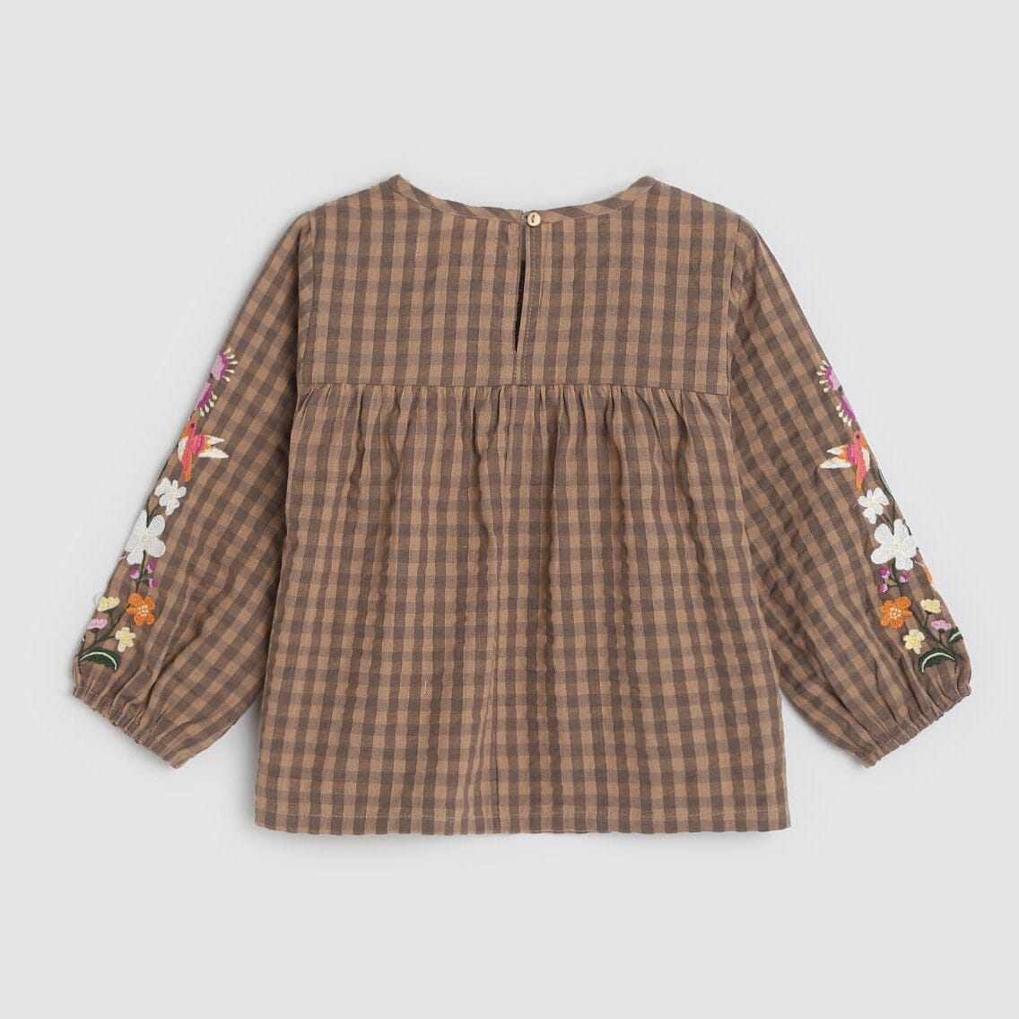 AMELIA TOP - COFFEE/BLACK