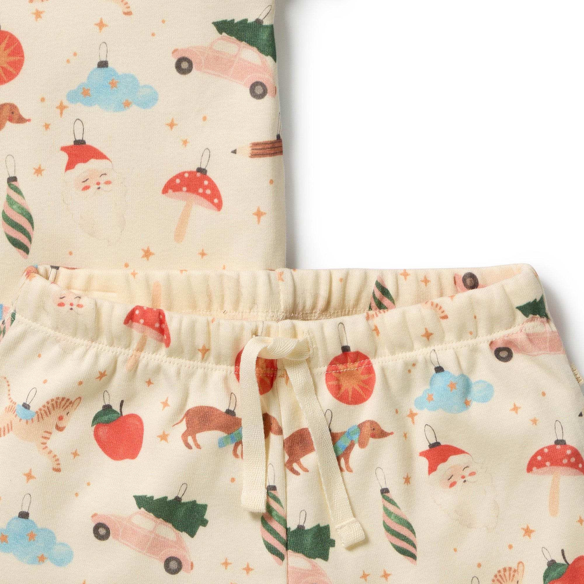Deck The Halls Rib SS Pyjamas