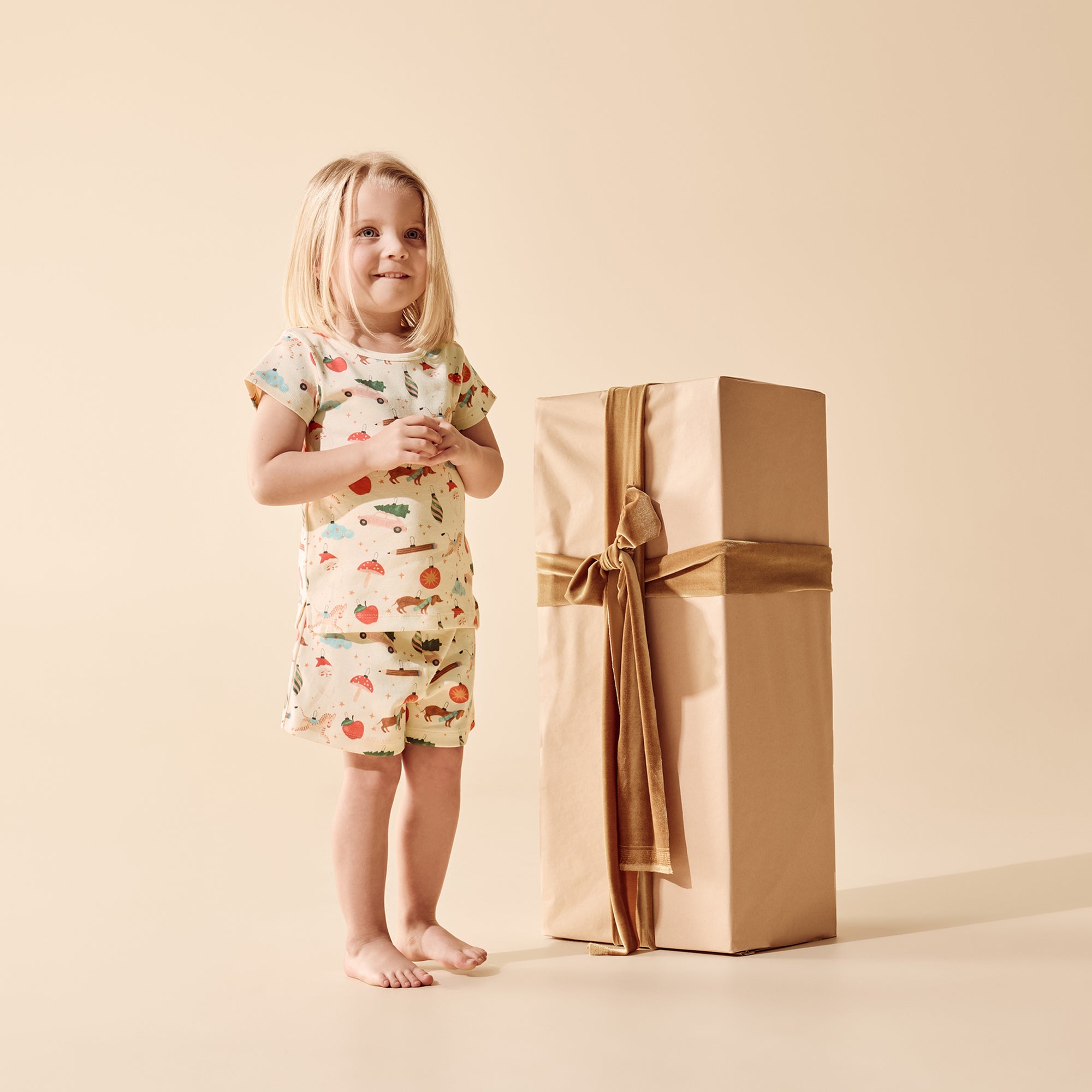 Deck The Halls Rib SS Pyjamas