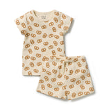 Pretzel Hugs Rib SS Pyjamas