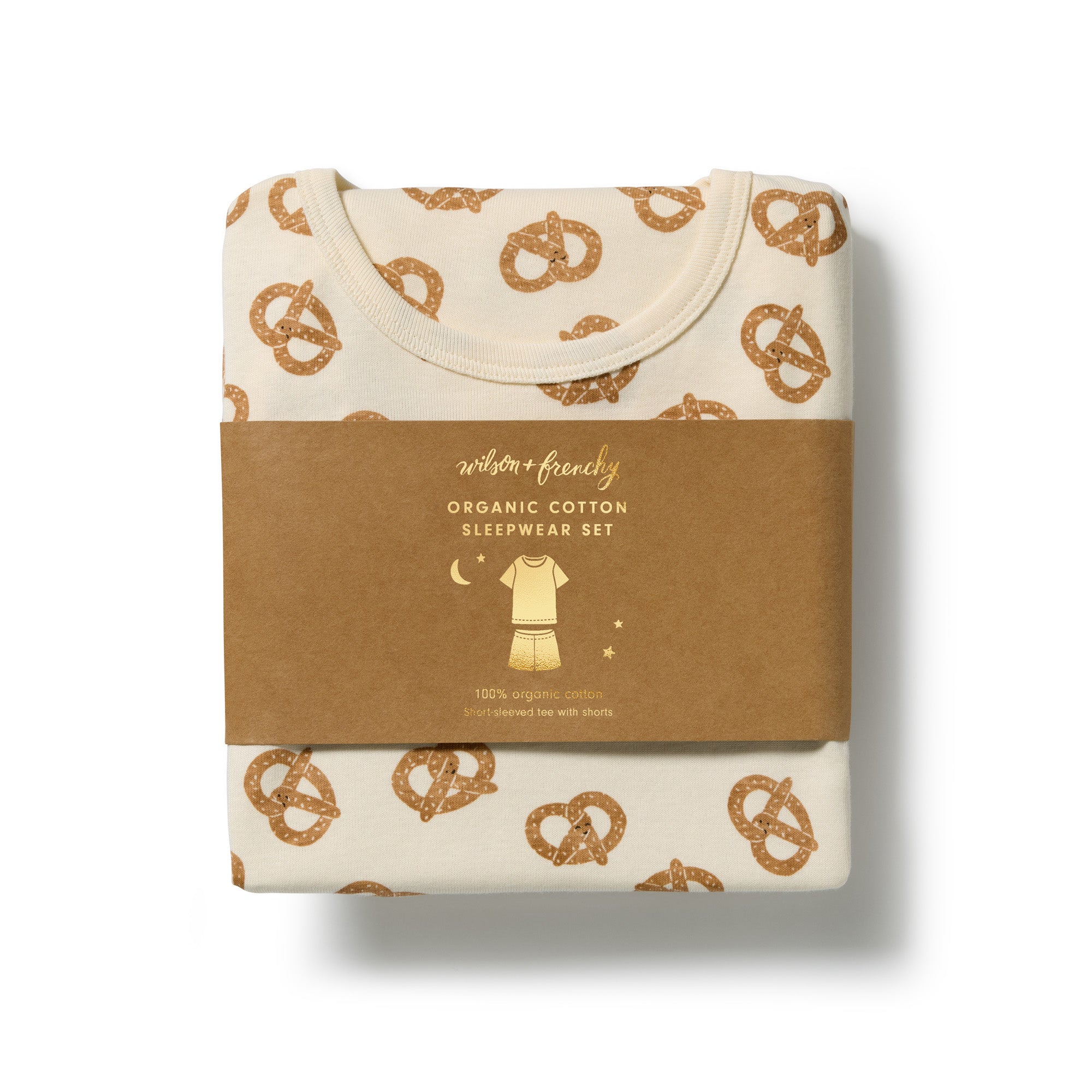 Pretzel Hugs Rib SS Pyjamas