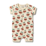 Little Pudin Rib Boyleg Zipsuit