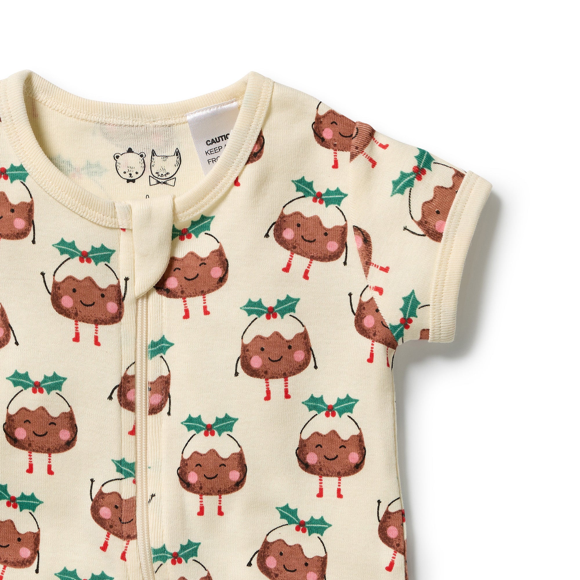 Little Pudin Rib Boyleg Zipsuit