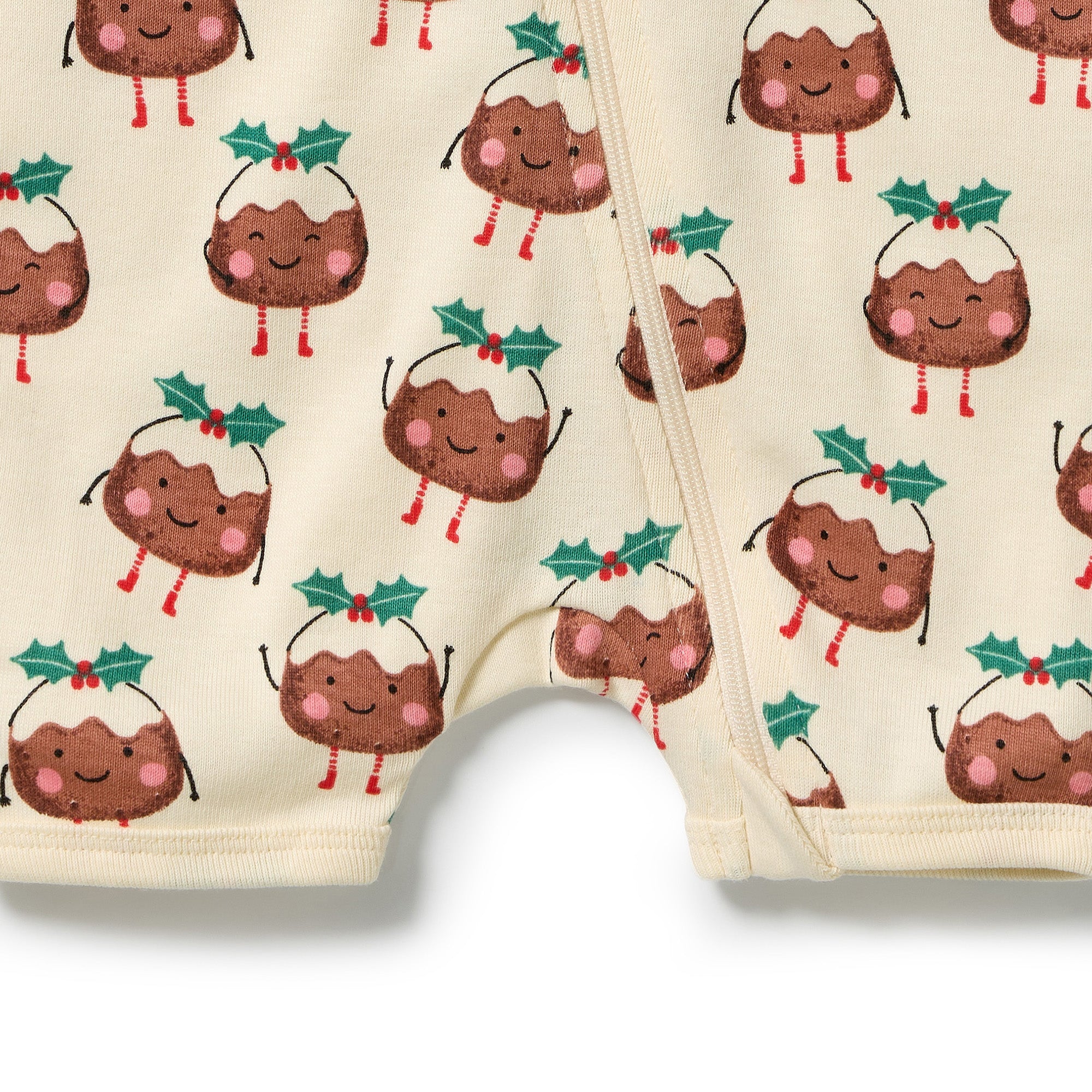 Little Pudin Rib Boyleg Zipsuit