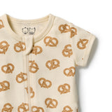 Pretzel Hugs Rib Boyleg Zipsuit