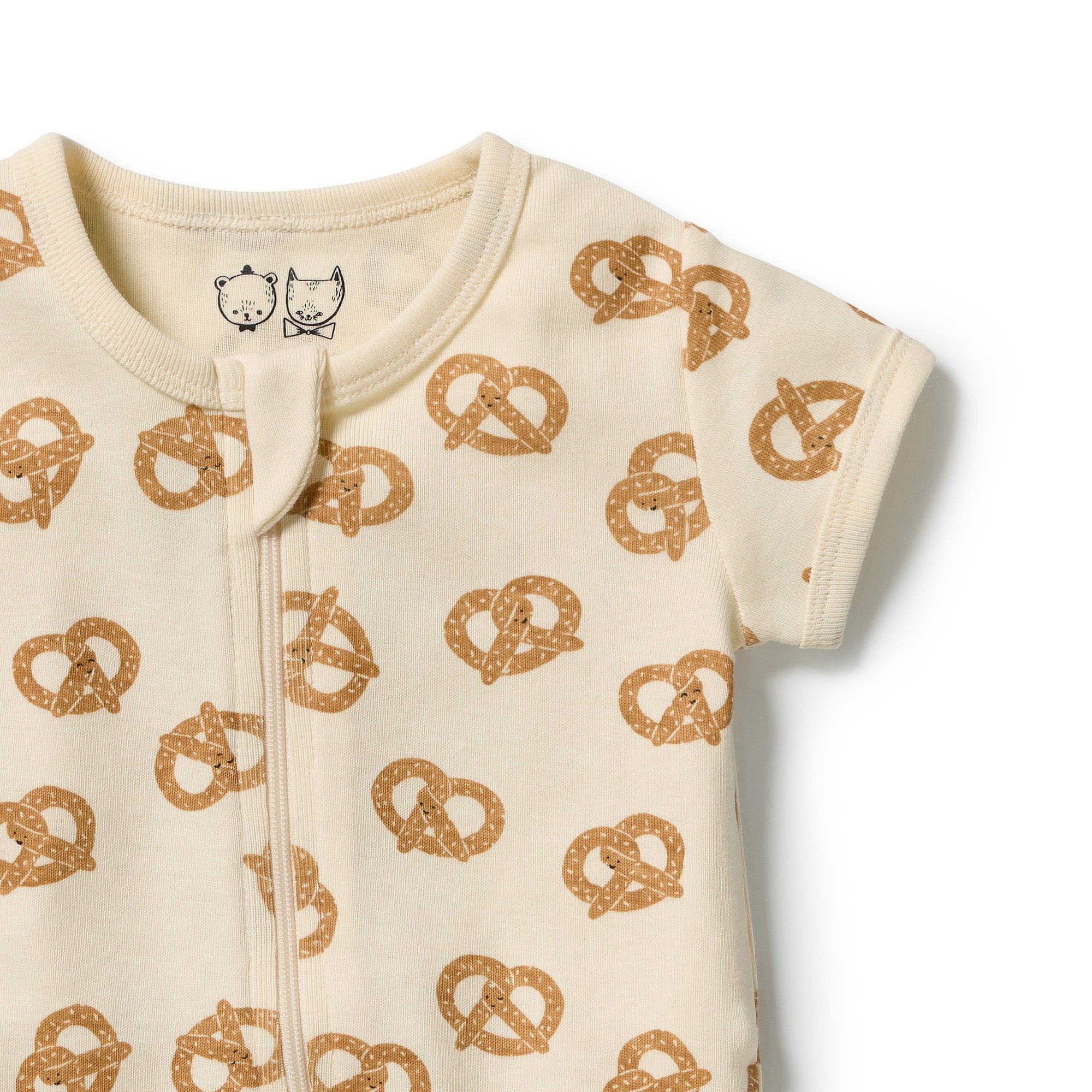 Pretzel Hugs Rib Boyleg Zipsuit