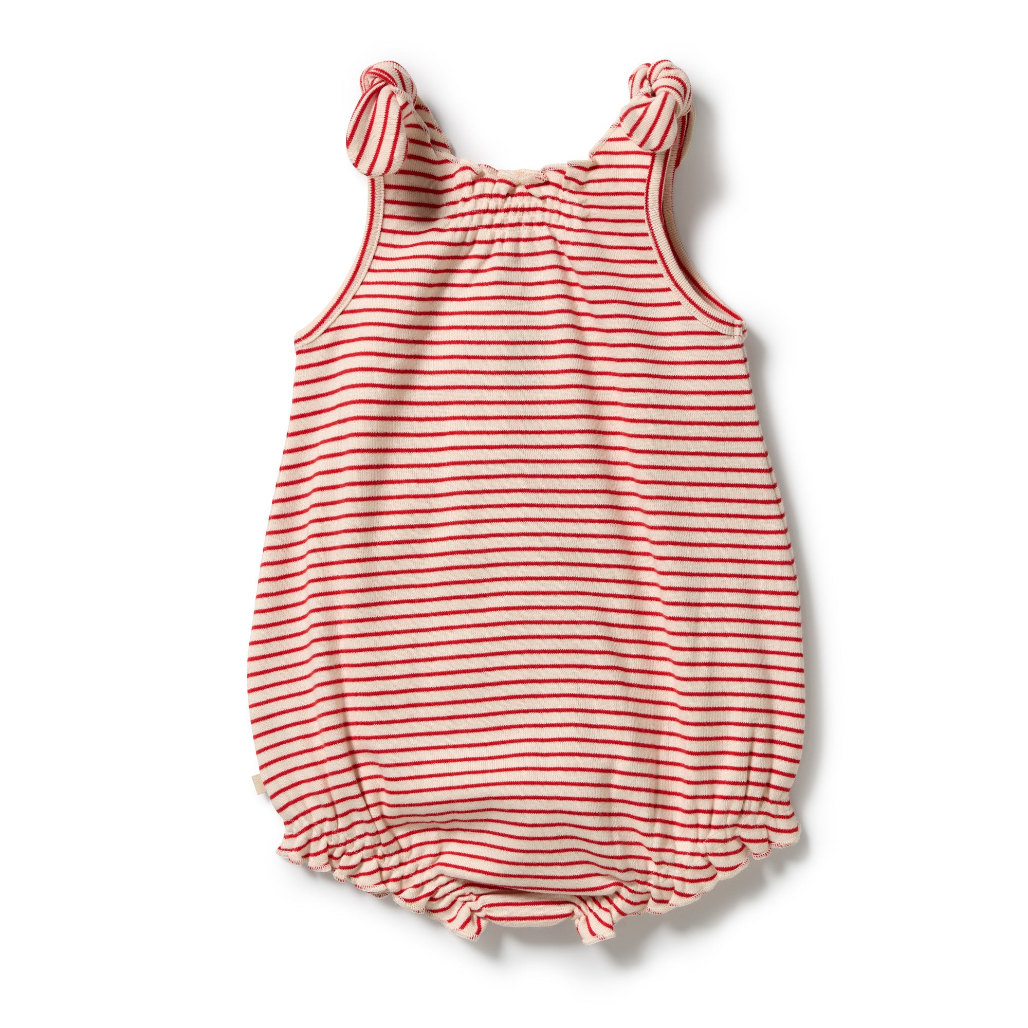 Candy Cane Stripe Rib Playsuit