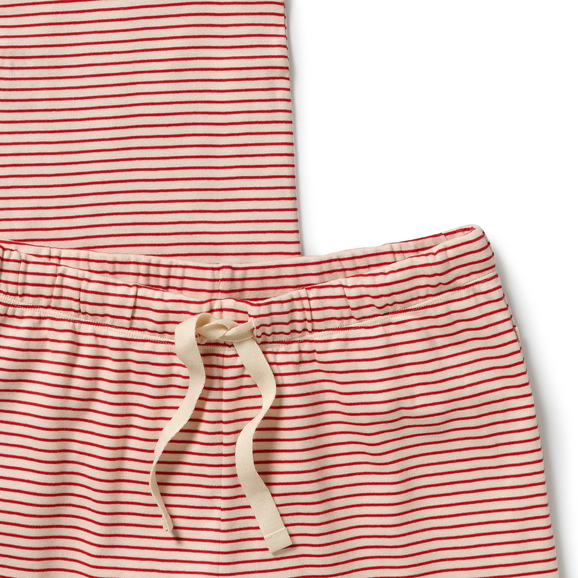 Candy Cane Stripe Rib Womens Pyjamas