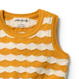 Marmalade Knitted Chevron Bodysuit