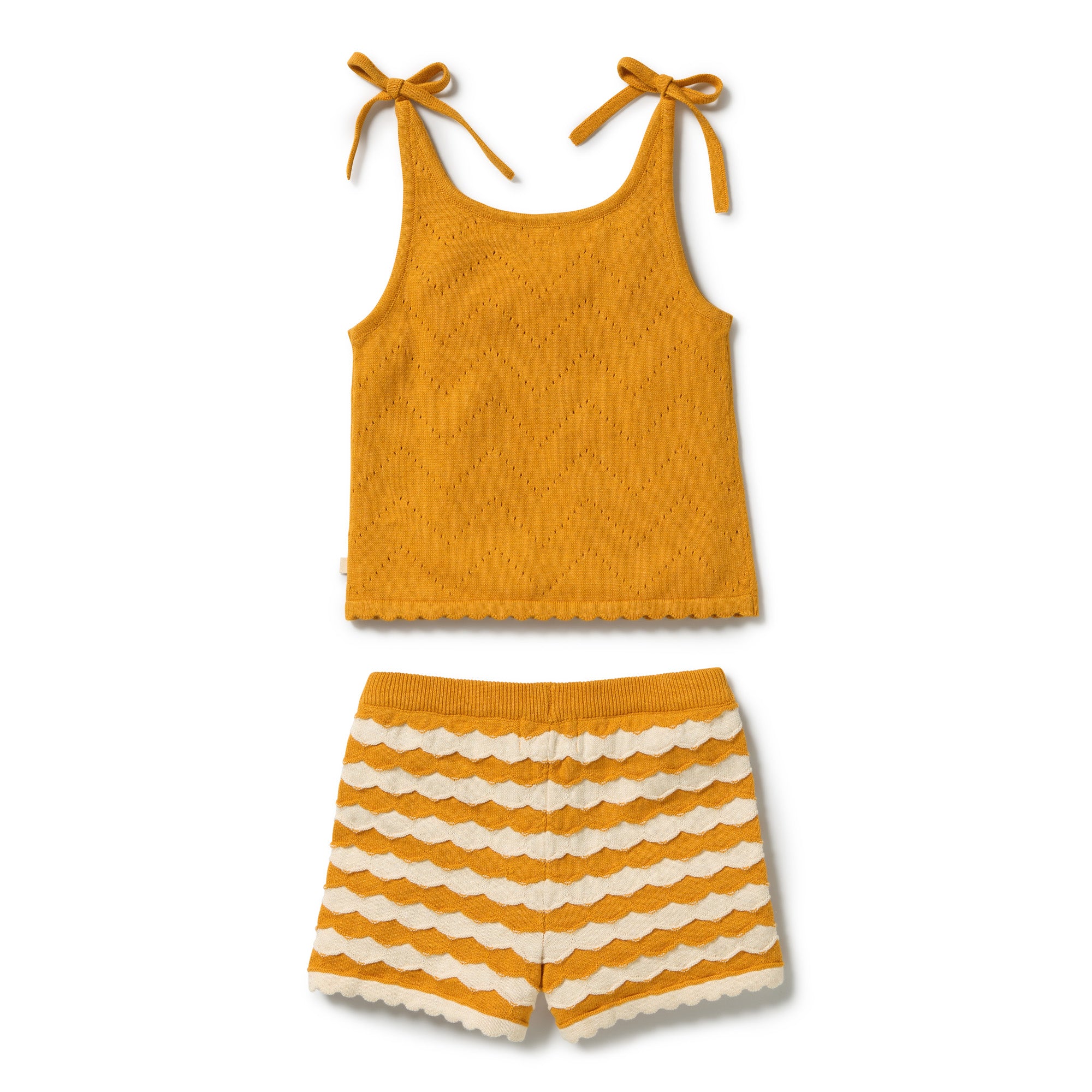 Marmalade Knitted Chevron Set