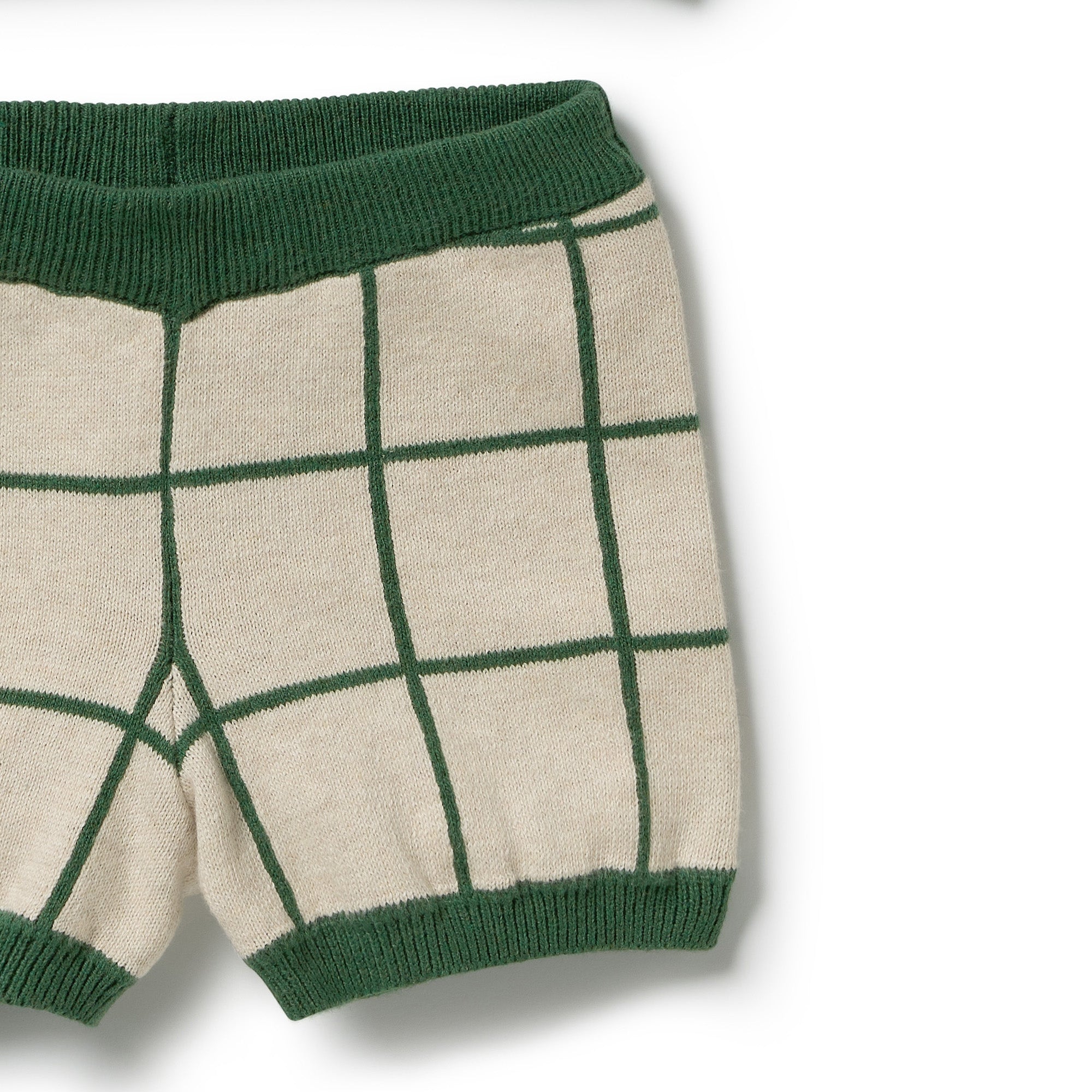 Lagoon Knitted Check Set