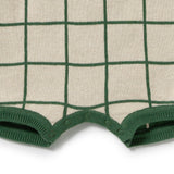 Lagoon Knitted Check Growsuit
