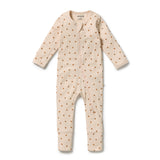 Little Lady Bugs Zipsuit With Feet