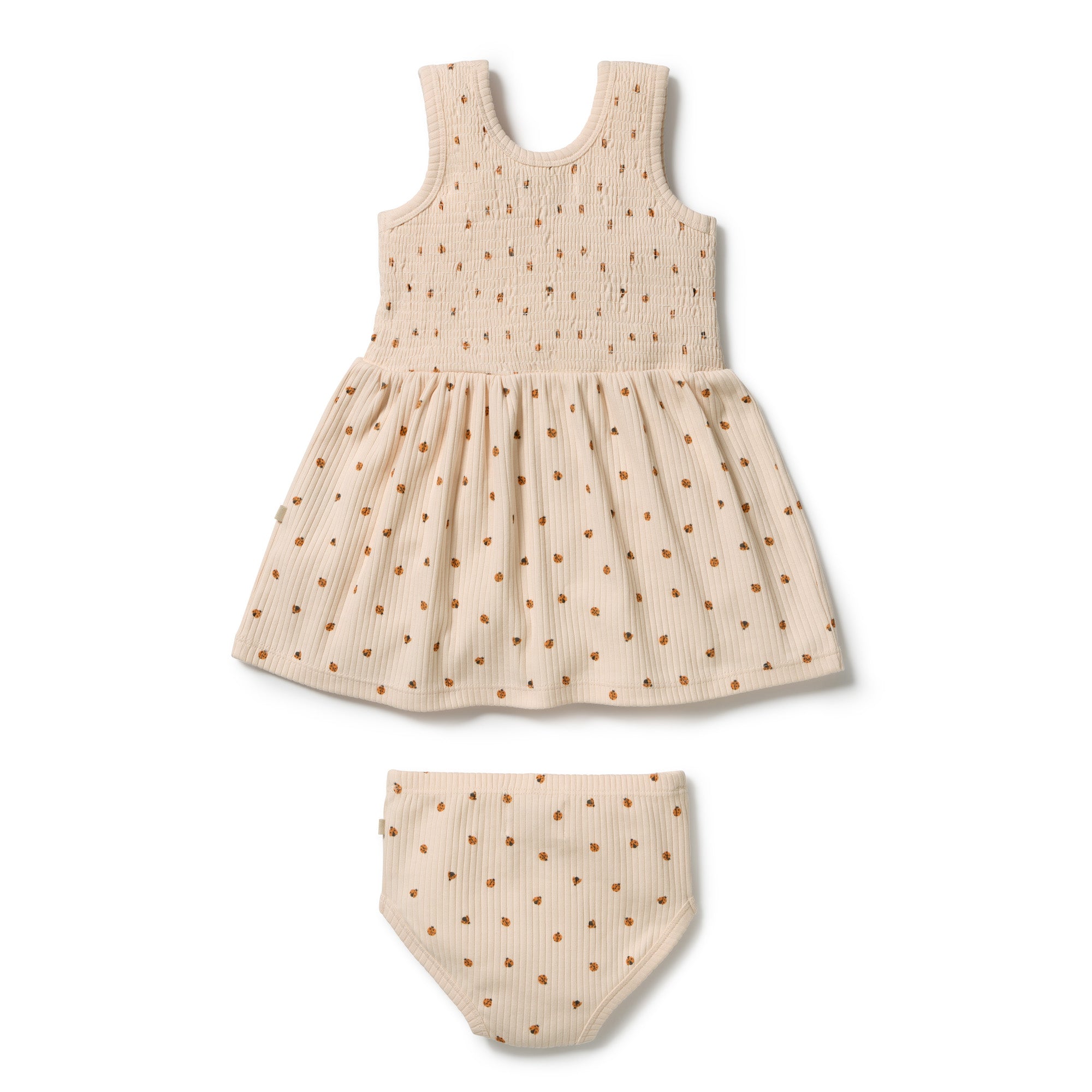Little Lady Bugs Dress Set