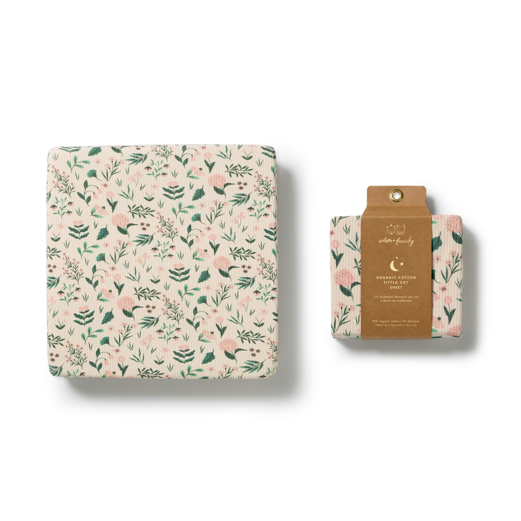 Sweet Bloom Cot Sheet