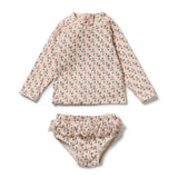Little Blossom Cutwork Rashie Swinset