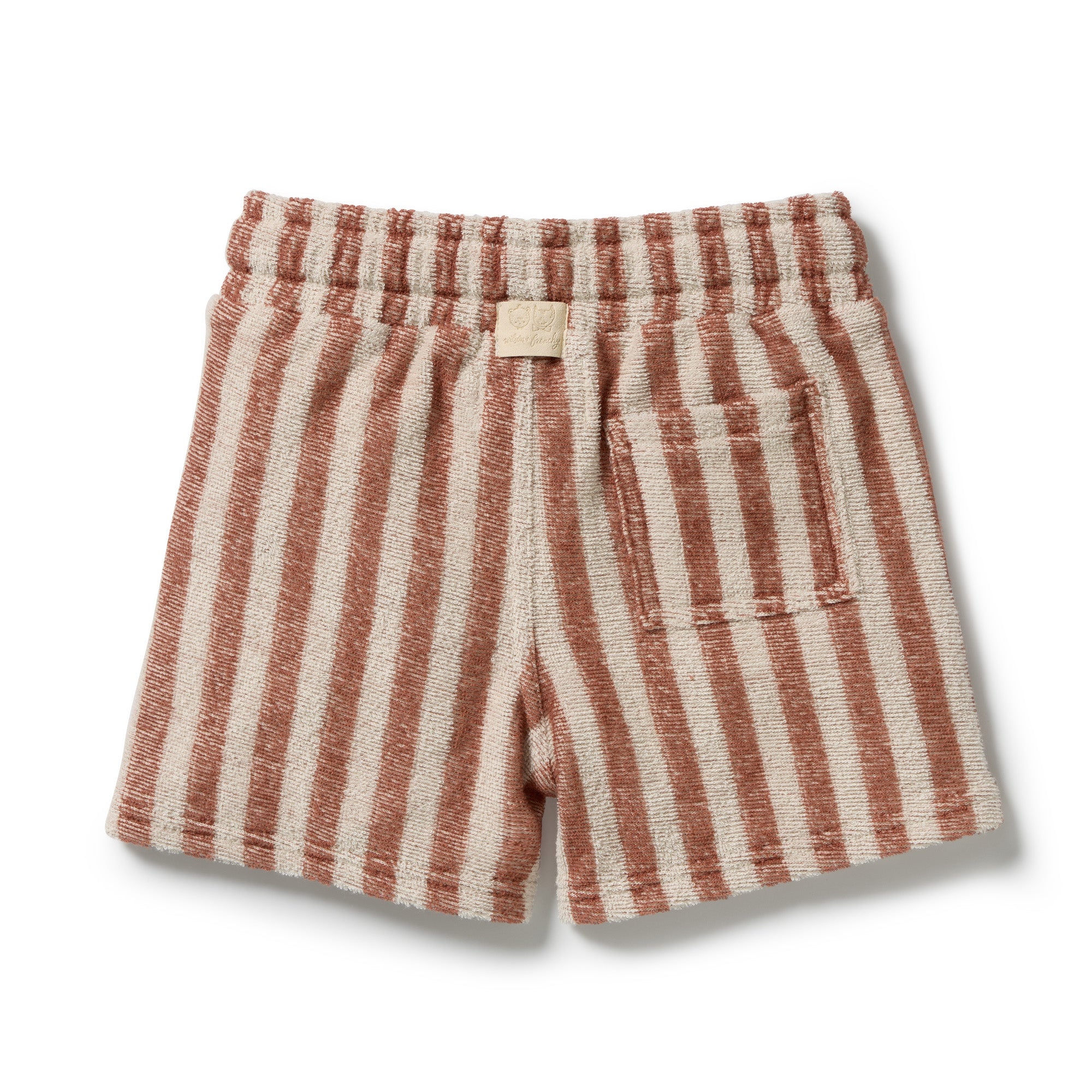 Cherry Cola Stripe Terry Short