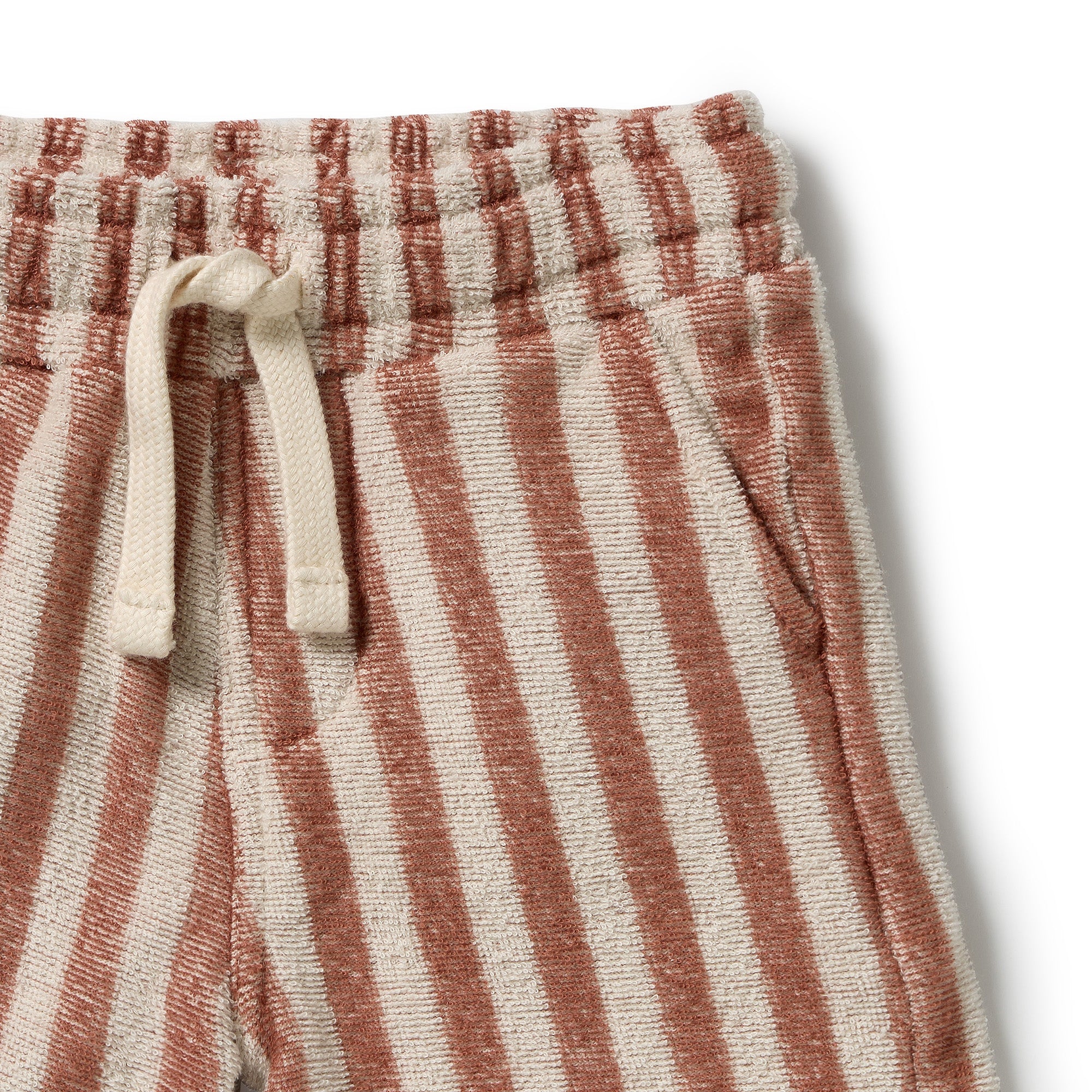 Cherry Cola Stripe Terry Short