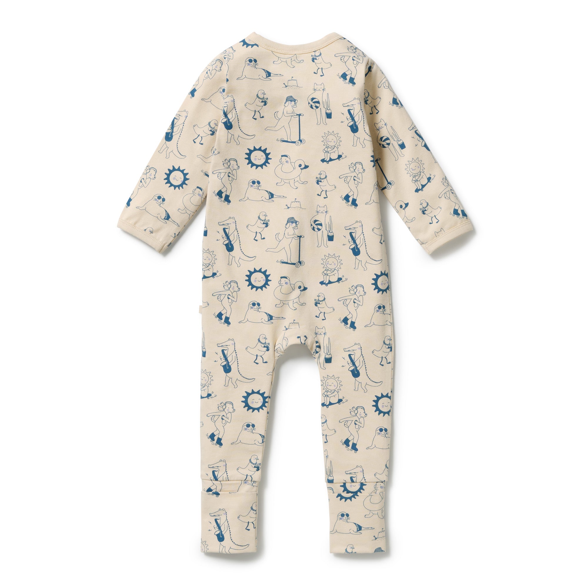 Tout Est Magique Zipsuit With Feet