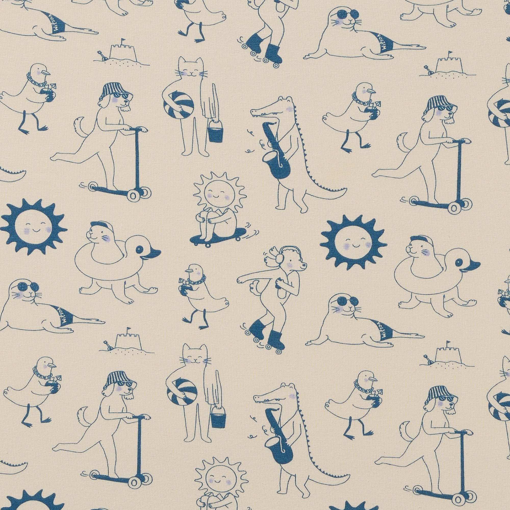 Tout Est Magique Cot Sheet