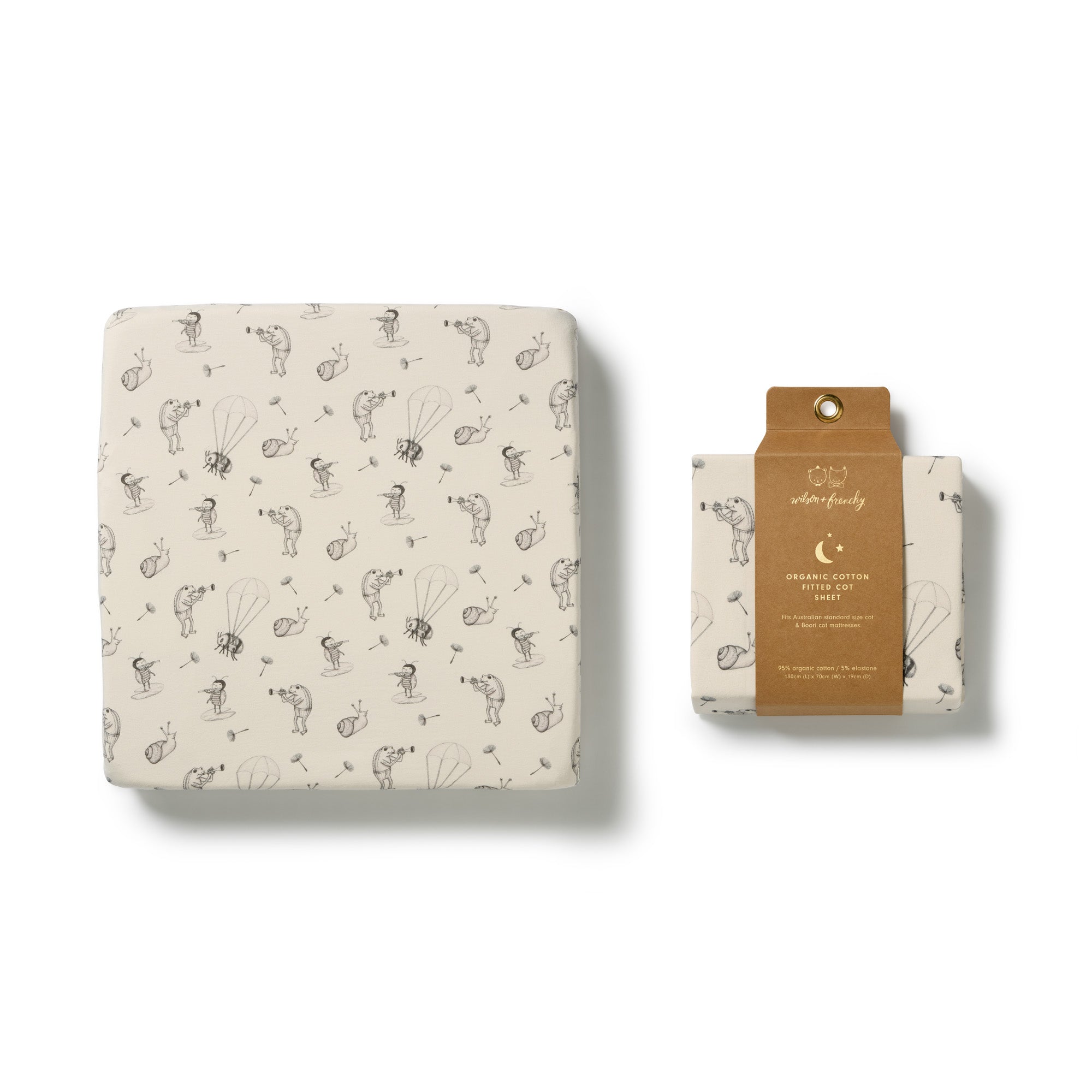 Whispering Willows Cot Sheet