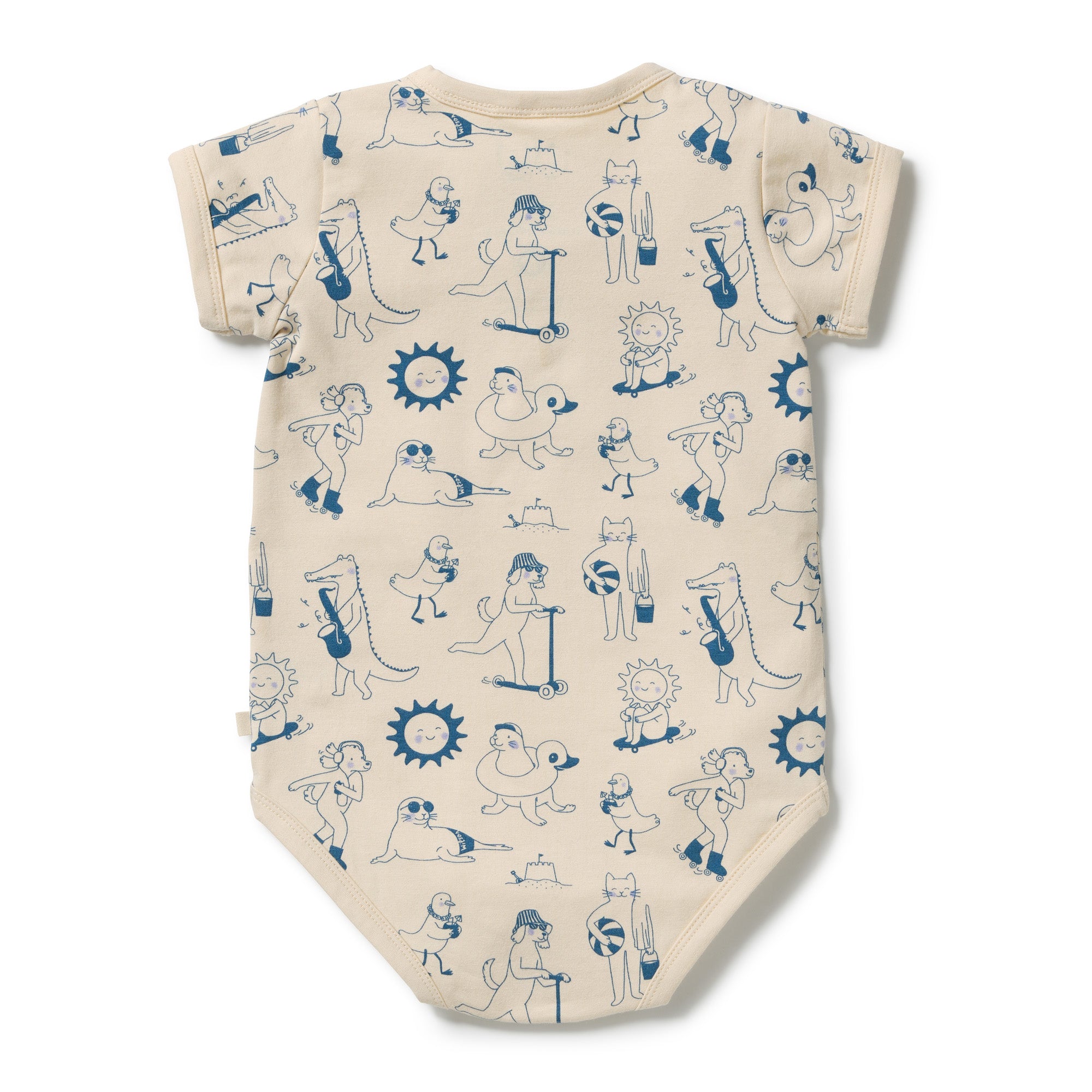 Tout Est Magique Henley Bodysuit